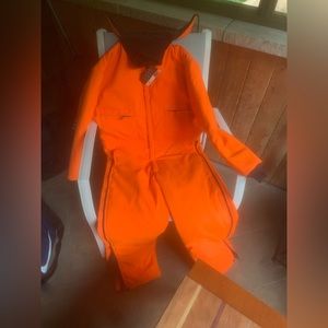 Hollofil full body fishing suit